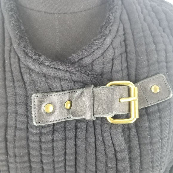 Isabel Marant Black Buckle Pea Coat - Picture 6 of 15